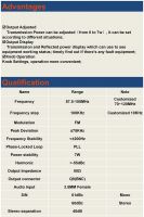 Gd-2007s-all 7w Continuous Output Fm Transmitter Stereo Fm Broadcast Transmitter + Antenna+dc-12v Adapter