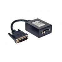 DVI-D, USB-A to HD15 Black Round Unshielded