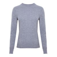 Factory Customization Inner Wear Line Seamless Plain Pure Wool Knit Bottoming Shirt Basic Sweater