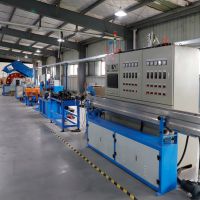 90MM High Speed Optical Fiber Cable Sheathing Extrusion Line