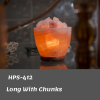 Himalayan pink salt Fire Bowl Lamp