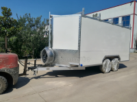 7x15  Enclosed Contractor  Cargo Trailer,v-nose Trailer ,tool Trailer