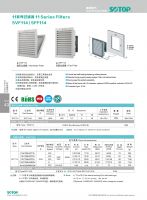 Fast Installation Rainproof AC FAN Air Ventilating fan filter with cascade shutter for electrical cabinet IP55 protection