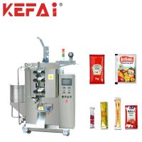 KEFAI Automatic High Speed Sachet Pouch Vertical Packing Sealing Machine tomato sauce Jam Liquid Paste Food Packaging Machine