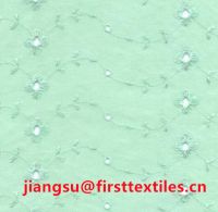 all over eyelet embroidery fabric