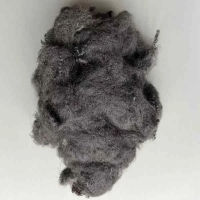 6D Black Reycled Polyester Staple Fiber