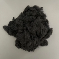 1.4D Black Reycled Polyester Staple