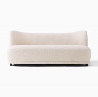 Yimi Modern Design Curvilinear Mella Sofa  70''