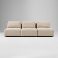 Yimi Modern Quinten Modular Armless Sofa  102&#039;&#039;