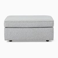 Yimi - Harris Fabric Ottoman