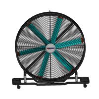 Julai 1.5m/2.0m PMSM High Velocity Metal Air Cooling Mobile Floor Fan Industrial Commercial Fan