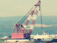 450T Lifting capacity Fully Revolving Floating Crane