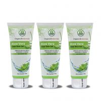 Organobotanicals Aloe Vera Clear Skin Gel-pack Of 4 -(100 G X 4))  (400 G)