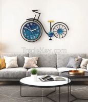 Wall Clock Bicycle Wall Decor Living Room Home Decoration