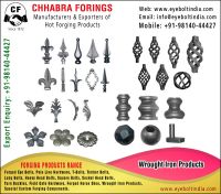 Wrought Iron Products manufacturers, Suppliers, Distributors, Stockist and exporters in India 