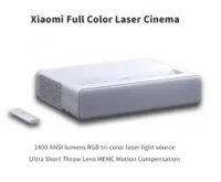 Full Color Laser UST Cinema projector, LCoS 1080p 1400ANSI Lumens MEMC RGB Projection TV WANOS Atmos Beamer