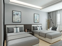 Hotel Room Furniture Twin Bed Bedroom Sets From China