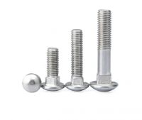 SS316 A4-70 Round Head Square Neck Bolts