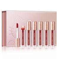 Colorkey Mini Gift Box 6 Pieces With Mirror Water Gloss Lip Glaze