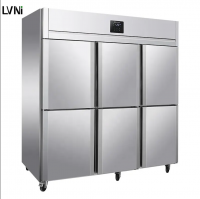 Kitchen upright refrigerator air-cooled frost-free energy-saving freezer