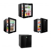 Hot Sale 30L Transparent Glass Door Mini Fridge Price Mini Refrigerators For Hotel