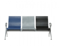 3-seater Waiting Blue Grey and Black Hospital Chair W9915 From China