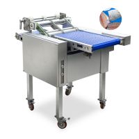 Fully automatic industrial tilapia basa fish skinning skin removal removing machine