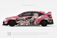 Demon Slayer Anime Car Wraps Made With 3M Top Quality Vinyl 10KWRAPS