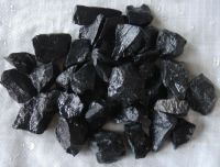 Black tumbled pebble stone, landscape gravels, garden stone, river stones, cobbles, crushed chips