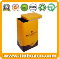 Food grade coffee tin box