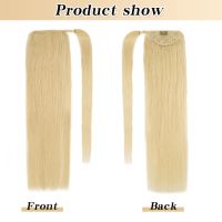 100%Human Hair Drawstring Ponytail Hair Extension