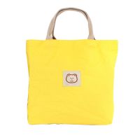 Factory custom reusable 12 oz canvas cotton shopping gift Co-Branding bag From China