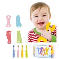  Silicone Teething Toys For Infant Toddlers Remote Control Shape Teether For Babies Chew Toys