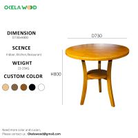 View larger image Dining Table New Design Furniture Modern Round Wood Tables Chill Coffee Tea Table From Vietnam