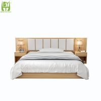 High Quality Hotel Wooden Furniture King Size Bed