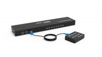8 Port KVM Switch VGA, MT-VIKI Rack KVM Console 8x1 Switcher 8 in 1 Out 1080P + 8-Pack Cables
