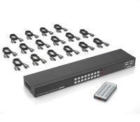 4K HDMI KVM Switch 16 Port