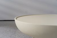 Cement size round coffee table From China