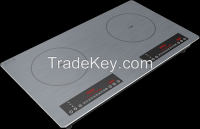 Built In 2 Burners Infrared Cooker Induction Cooker Ceramic Hob