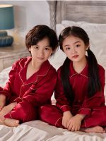 kids silk pajamas