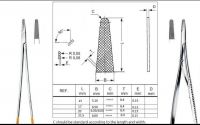 15mm 17mm Tungsten Carbide Tc Needle Holder Tips