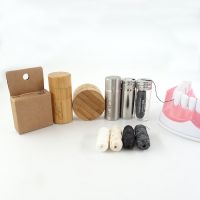 polyester floss, PTFE floss, nylon floss, polyester floss, dental floss in stainless steel bottle 