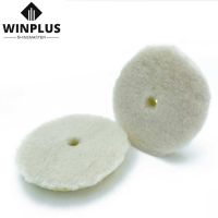 W0564 Da Wool Car Polishing Pad 100% Nature Lamb Wool Buffing Pad Japan Type Wool Pad