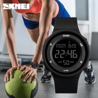 Swimming Sports Digital Watch For Men Women Chrono Alarm El Light Black Skmei Watch 1445-4