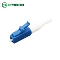 0.9mm Pc Simplex Lc Apc Fiber Connector 16.7mm Boot Multimode