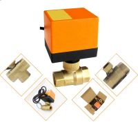 Hotowell EG IP54 BSP G1/2 G3/4 G1 G1.1/4 Room Temperature Control Motorized Ball Valves From China