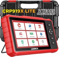LAUNCH X431 CRP919X Lite All System Diagnostic Tool Supports FCA AutoAuth, AutoVIN &amp;amp; AutoScan, Active Tests, 32+ Services Compatible with 2024 New Cars with 2-Year Free Update From China