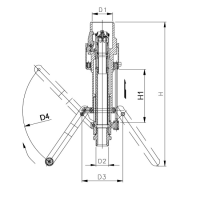 Cryogenic Pneumatic LNG/LN2 Filling Gun  From China