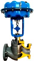 Pneumatic multi-stage sleeve type control valve
