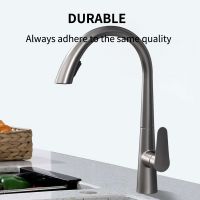 Stainless steel kitchen taps digital display temperature taps